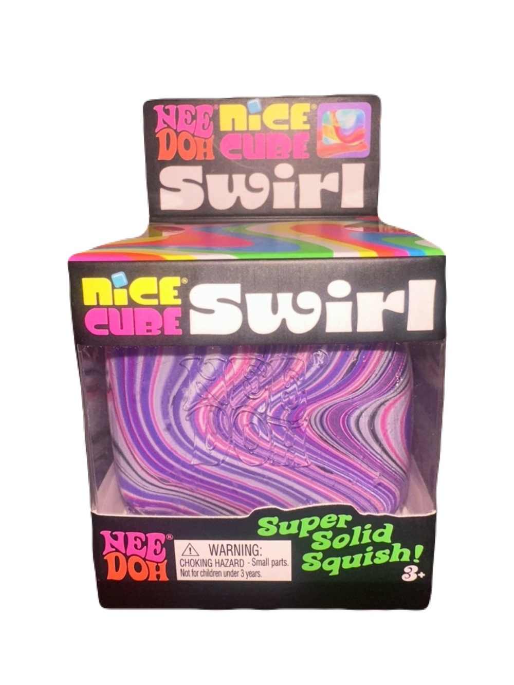 Schylling NeeDoh Nice Cube Swirl NEW